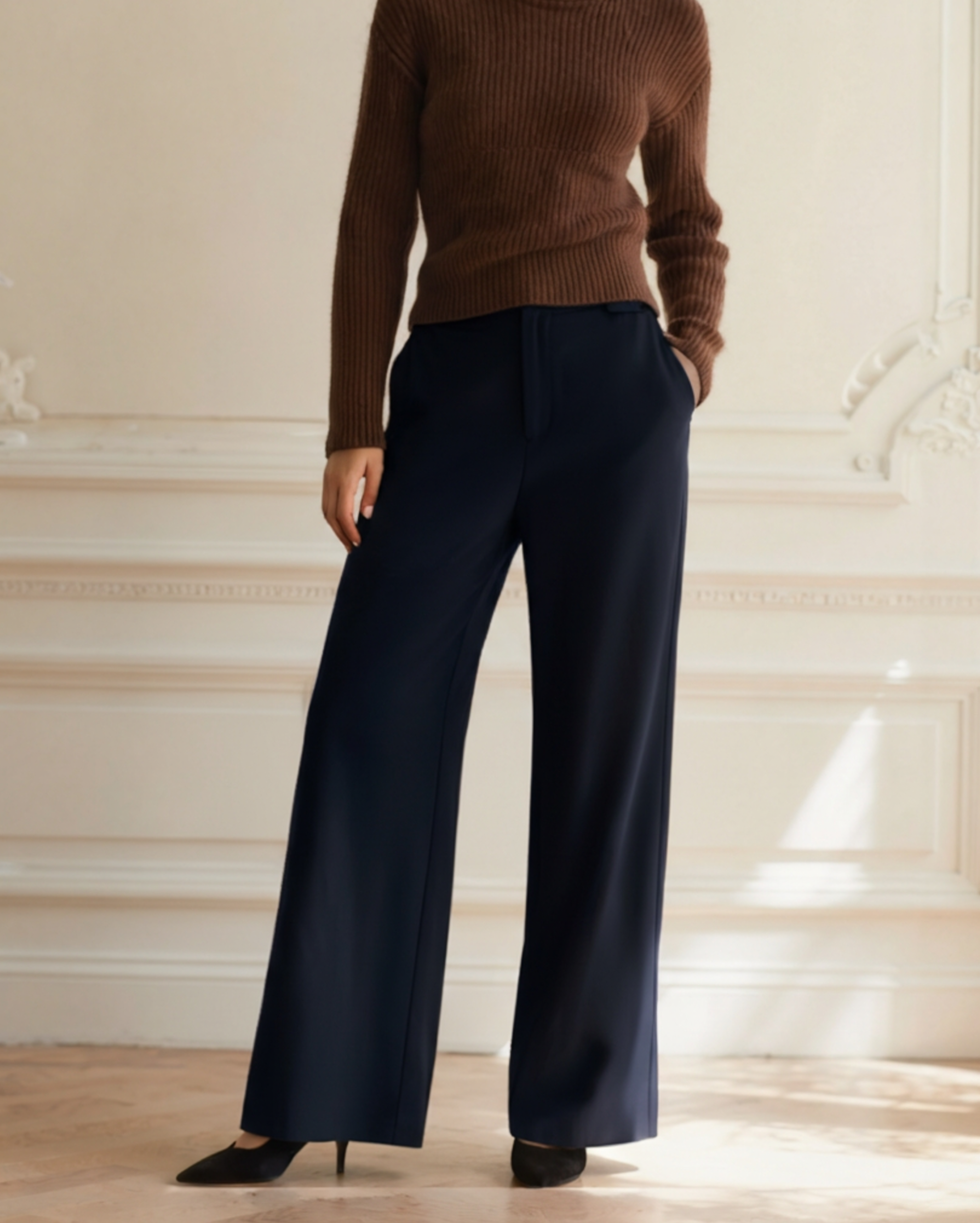 Pantaloni a gamba larga Serena