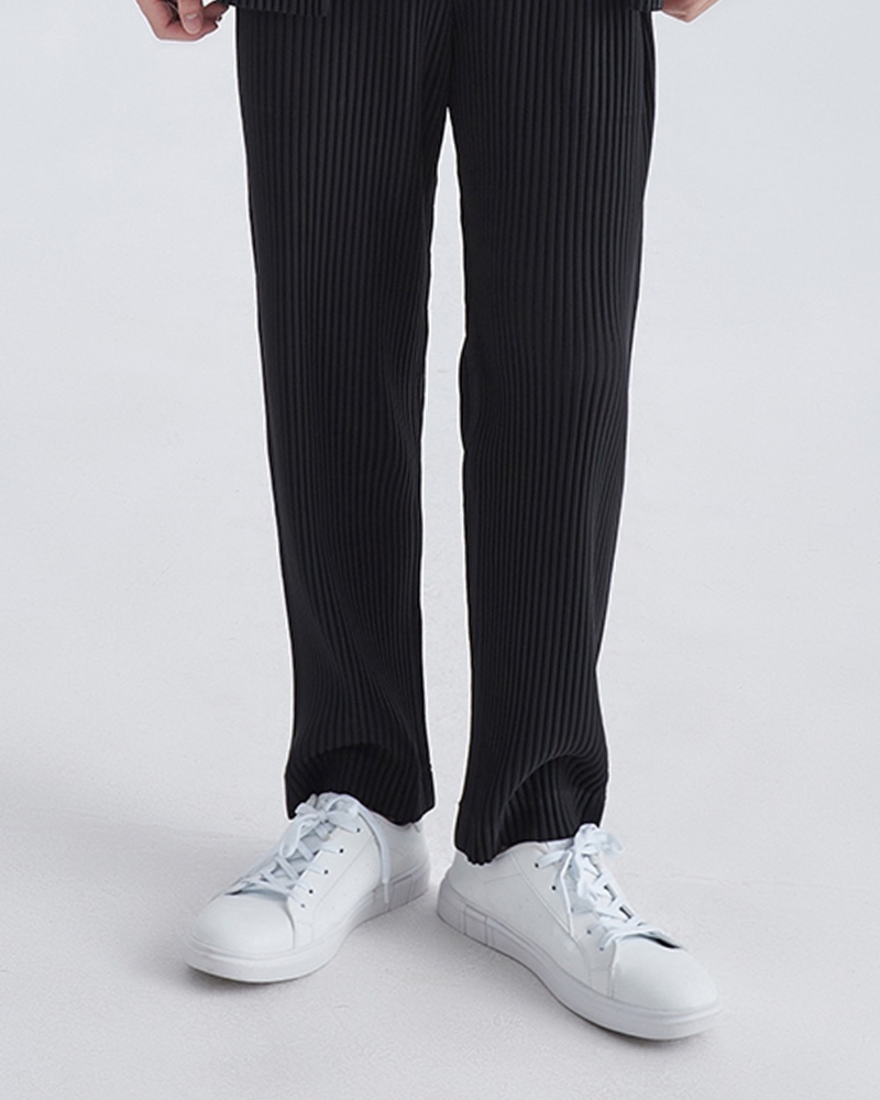 Pantalone in cotone a costine