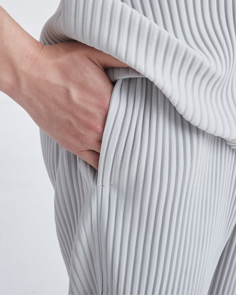 Pantalone in cotone a costine
